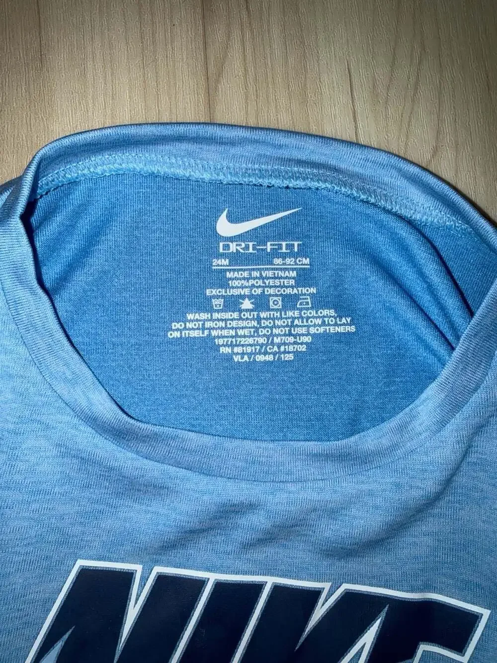 New with tags Nike 2-Piece Dri-FIT Set for toddlers. - Picture 3 of 3